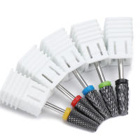 Broca De Uñas Cerámica Carburo Tungsteno Para Todas Las Máquinas De Uñas Accesorio De Manicura Para Taladro Eléctrico Cortador Apto - details 9