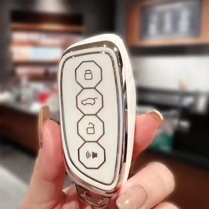 Funda De Llave De Coche TPU Para Great Wall Haval 2022 Nuevo Porta Llaves Con Estilo Perro Cool Accesorios De Llavero Para Coche - 1