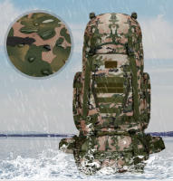 Bolsa De Viaje Táctica Para Hombres Bolsa De Escalada Y Senderismo Grande Deportes Al Aire Libre Bolsa Molle 90L Bolsa Rucksack - details 3