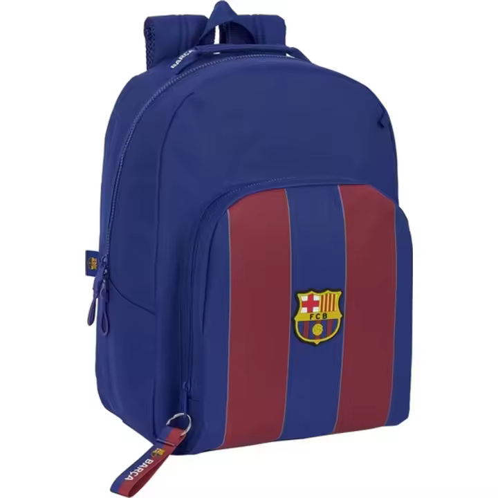 SAFTA | MOCHILA SAFTA PROTECTION F.C.BARCELONA 1ª EQUIP. 23/24 - Mochila Escolar Licencia Oficial - Diseño Ergonómico - Amplio Espacio de Almacenamiento - Bolsillos Multifuncionales - 1