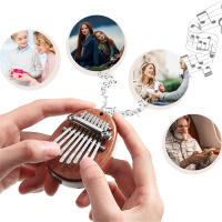 Miwayer Kalimba De 8 Teclas Instrumento Musical Mini Teclado De Uso Manual Madera Acrílico Portátil Regalo De Navidad - details 7