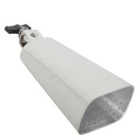Campana De Buey Profesional De 6 Pulgadas Alta Tonalidad Electroplata Con Puntos Instrumento De Percusión Musical Accesorios - details 4