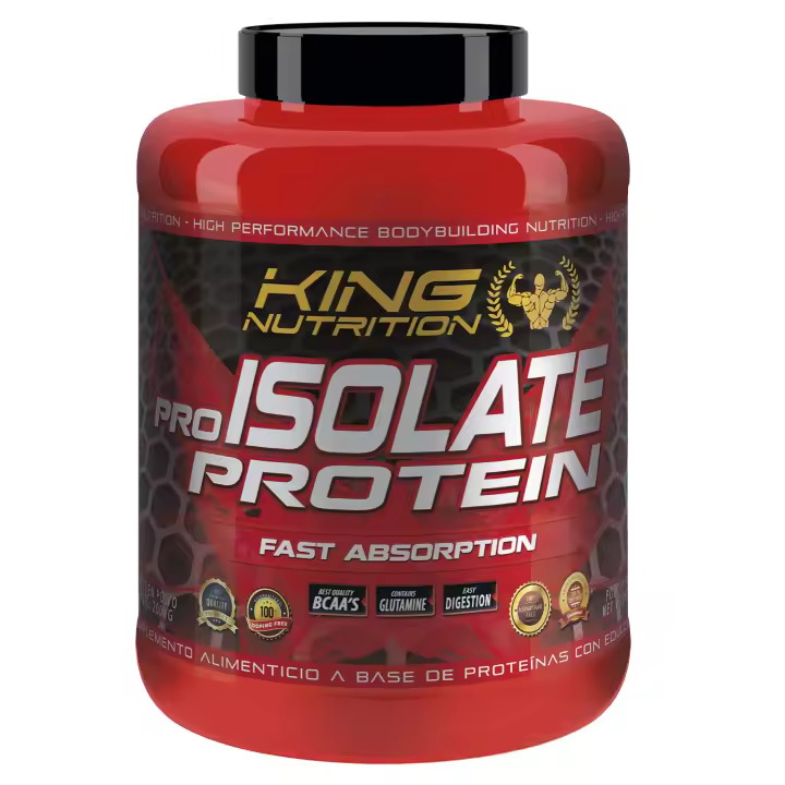 Pro Isolate Protein 2Kg King Nutrition Proteína Isolada - 1