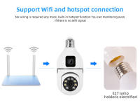 Cámara IP Wifi Dual Lente 4MP Búho Inalámbrico Seguridad Interior Con Audio Bidireccional Rastreo Automático Y Detección De Humanos PTZ - details 8