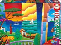 Educa Puzzle 2000 Penelope Espera ,Incluye Pegamento Fix Puzzle. Medidas: 96 x 68 cm. Educa 20268 - details 0