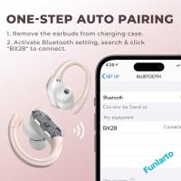 Auriculares Bluetooth 5.3 Deportivos Con Mango IPX7 Impermeables Wireless 75 Hrs Pantalla LED Botones Físicos Para Videojuegos Y Oficina - details 11