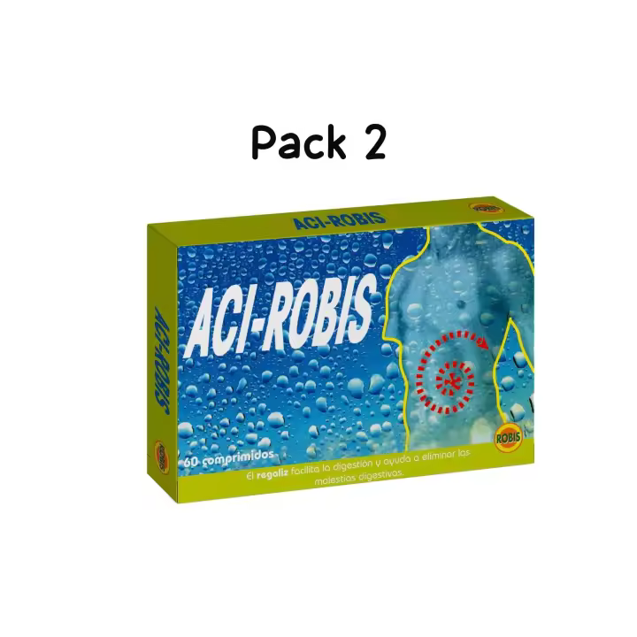 Aci robis 60 comprimidos de robis. Pack 2 la unidad sale a 8.15 euros - 1