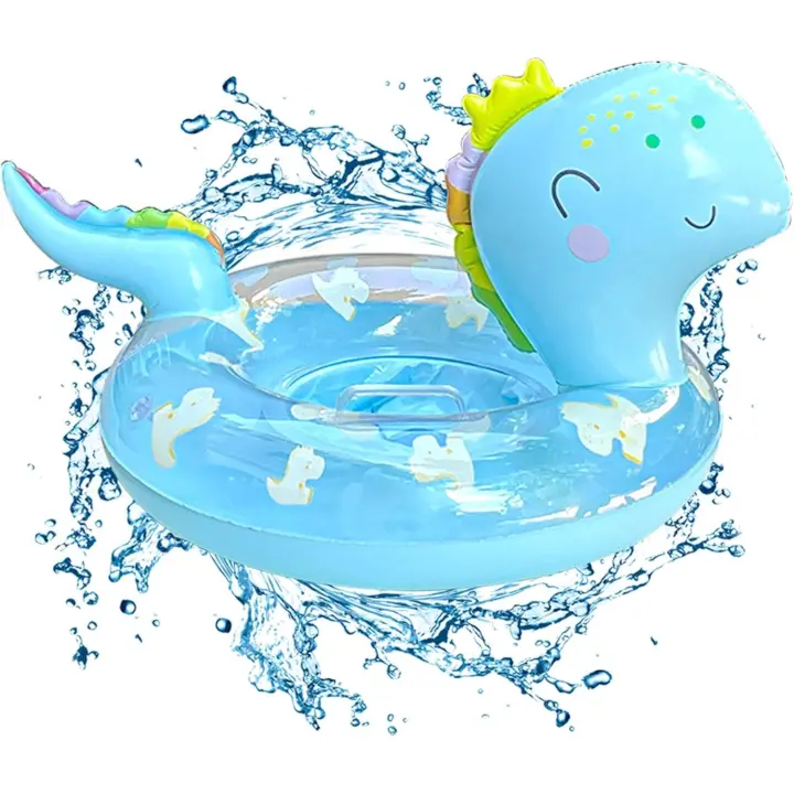 Anillo de Nación inflable para Bebés, anillo de Nación para Bebés, asiento de piscina para Bebés, Ayuda al Bebe a Prever in Nadar, anillo de Nación inflable, ayuda para Nadar para bebés de 6 a 36 més - 1