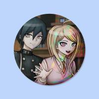 Broche De Cosplay De H-Shuichi Saihara-W Para Decorar Bolsos Y Fans Regalo Para Amigos Y Coleccionistas Tamaños Variados 25-32-44-58-75 Mm - details 16