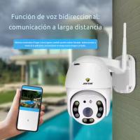 Cámara Vigilancia Domo Seguridad 3MP, Visión Nocturna Color, H.265, Audio 2 Vías, Detección, Wi-Fi, IP66 - Jortan Tech - details 2