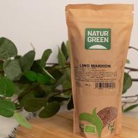 Lino Marrón Bio Sin Gluten 500 g | Pack de 2x | NaturGreen - details 1