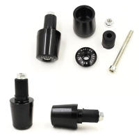 Tapas De Manillar Para Motocicleta Honda CBR 600 F2 F3 F4 F4i CB599 CBR600RR CBR1000RR Accesorios De Manillar De Aluminio Y Goma CNC - details 4