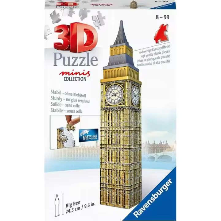 TORRE BIG BEN PUZZLE 3D MINI DE RAVENSBURGER - 1