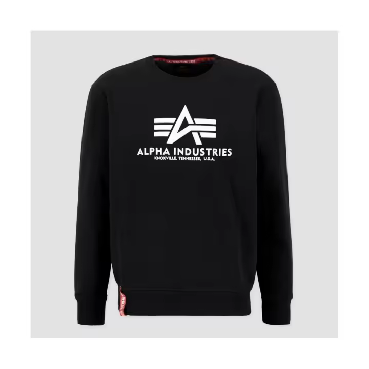Sudadera Basic Sweater, Marca Alpha Industries, Variedad de color y talla, Para Hombre - 1