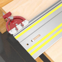 Guía De Ángulo Ajustable Multi-ángulo Allsome Para Sábanas De Torno Compatible Con Makita Festool DeWalt Herramienta De Carpintería - details 5