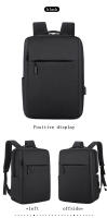 Mochila ligera para ordenador portátil de negocios para hombre y mujer, morral de viaje para estudiantes, 13, 14 y 15 pulgadas - details 13