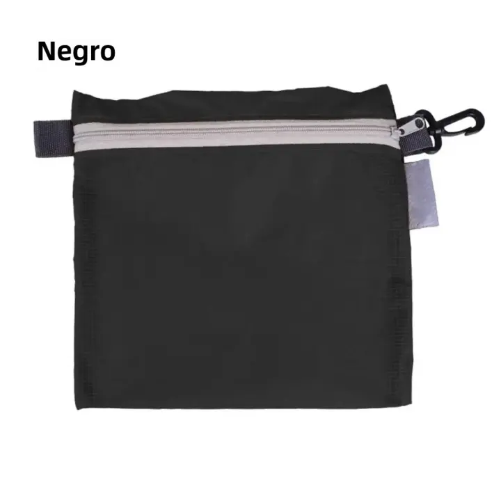 Bolsa Impermeable Para Exteriores Con Gancho Y Cierre De Cremallera Para Camping Y Senderismo 4 Colores Negro Verde Naranja Azul - 1