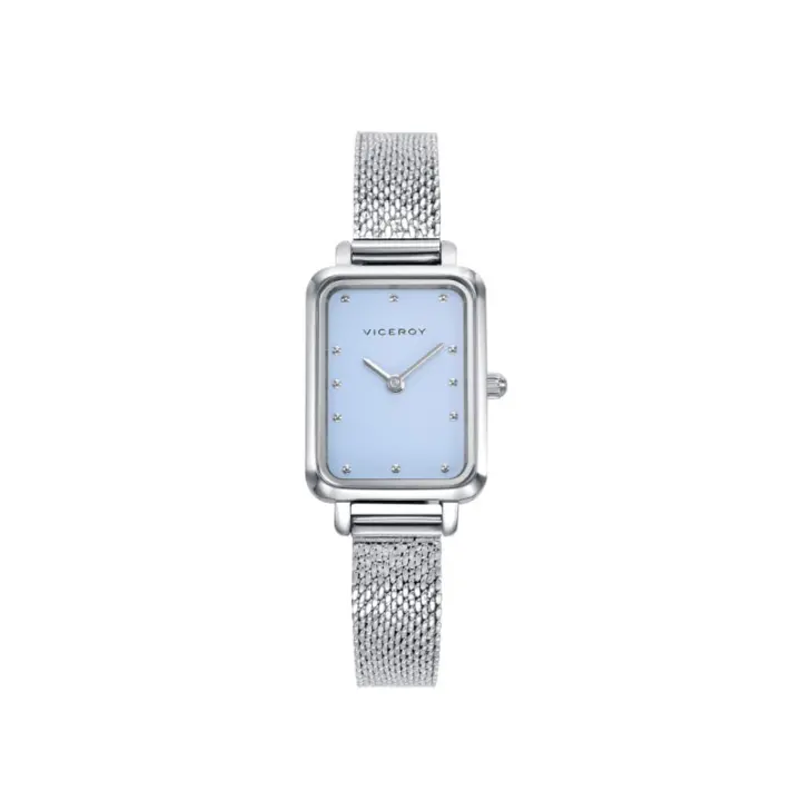 Reloj Viceroy Mujer Acero Malla Milanesa Esfera Azul 401218-37 - 1