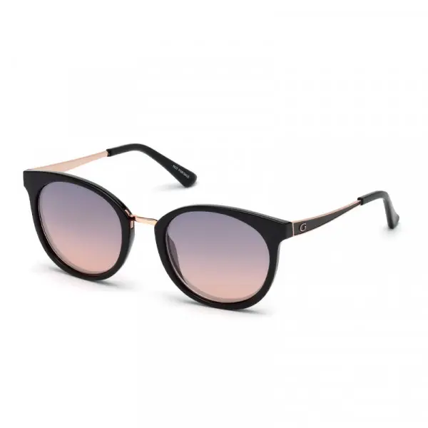 Gafas de Sol Guess GU7459 05Z Negras Redondas | Protección UV Categoría 2 - 1