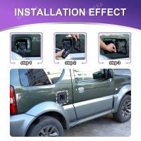 Cubierta De Tanque De Combustible Transparente Para Coche SHINEKA Con Tapa De Rellenado Decorativa Para Suzuki Jimny 2007-2017 Accesorios Exteriores - details 4