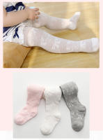 Medias De Verano Para Bebés Niñas Lawadka Talla 0-24 Meses Algodón Espeso Transpirable Con Lazo Pantimedias Infantiles - details 1