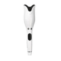 Rizador inteligente de Cerámica con Iones negativos, rizador automático de Cristal líquido perezoso, rizador Automático with Pantalla LED, rizador de Cabello de temperatures Constant, Diseño de Doble aislamiento, apagado automático de segregación, Blanco - details 0