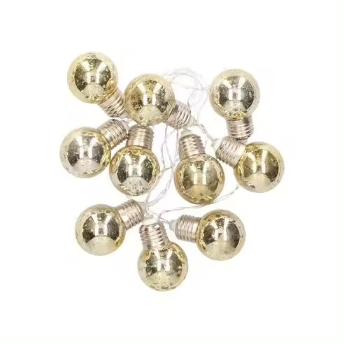 Gsc Evolution Guirnalda LED Bombillas Doradas 1,35M Luz Cálida - Ilumina y Embellece Tu Hogar - 1