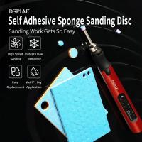 DSPIAE ES-P Sander Pen De Terciopelo Discos De Arena Pre-Cortados Abrazaderas Abrasivas Para Uso Con Pluma Eléctrica Portátil 4.2V 10W Herramienta Manual Para Carpintería - details 1