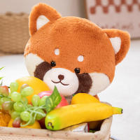 Nueva Peluche De 35cm De Raccoon Kawaii Suave Almohada De Animal Regalo De Cumpleaños O Navidad Para Niña Juguetes De Peluche - details 6