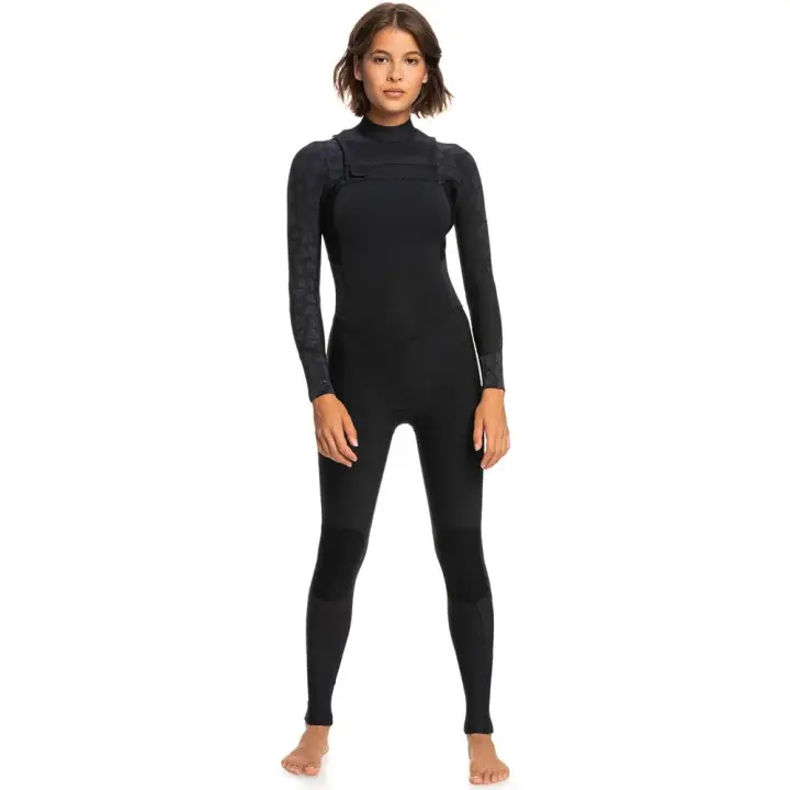 Roxy Traje De Neopreno Con Cremallera Larga Y Manga Libre 3/2 Sws - 1