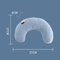 Cojín Pequeño Para Mascotas Gatos Y Perros Con Guardia De Cuello U Suave Y Grueso Resistente Al Mordisco Caliente Y Cómodo Para El Invierno - details 3