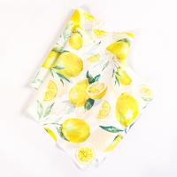 Mantelizador De Verano Con Tema De Limón Decoración Para Fiestas Y Bodas En Estilo Rustico Tamaño Approx 150x10000mm Material Poliéster - details 4