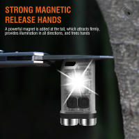 Linterna EDC V3 Lanzador De Luz Portátil Super Brillante 900 Lumens Con Cargador USB Tipo-C Luz De Emergencia Para Camping Y Trabajo - details 9