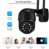 Cámara PTZ IP 5MP WiFi Exterior Con Detección De Humanos Y Audio 1080P Seguridad CCTV Inalámbrica P2P RTSP Zoom Digital 4X - details 11