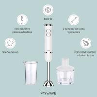 MyWave MWBTM-8002 Batidora De Mano 800W con dos accesorios - details 1