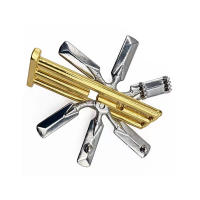 Juguete Inteligente Clásico IQ Metal Teaser Puzzle Baffling Para Niños Y Adultos Juego De Desenredo De Rompecabezas Desbloqueable - details 4