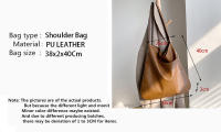 Bolso De Hombro Para Mujer Yogodlns Vintage Gran Capacidad De PU Suave Bolso De Mano Y Bolsa De Armpita Diseñador Bolso De Mujer - details 0