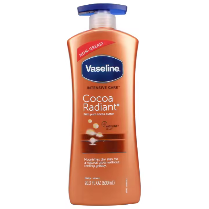 Vaseline Intensive Care Cocoa Radiant Loción Corporal Con Cacao y Manteca De Karité 600ml - 1