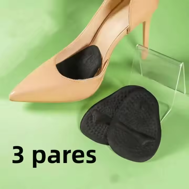 6Pcs Almohadillas De Metatarso De Silicona Para Zapatos Antideslizantes Autoadhesivas Para Mujer Inodoras Para Sandalias Y Tacones Altos Absorbentes De Choque Y Transpirables - 1