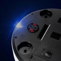 5-in-1 Robot Vacuum Cleaner With Led Atmosphere Lights - Black Color - details 1