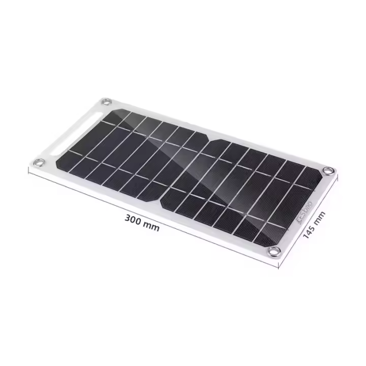 Cargador Solar Portátil Con USB Y Salida DC Placa Solar Plegable De 10-100W Energía Exterior Para Móvil Generador De Energía - 1