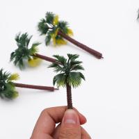 Modelo De Palmera Artificial En Plástico Para Escenario De Rainforest Hojas De Palma De Alta Calidad Figura Moderna Para Decoración - details 0