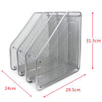 Organizador Metálico de 3 Cajones para Oficina – Revistero Profesional con Estructura Duradera, Ideal para Archivos, Documentos y Material de Trabajo. Archivador metálico de cajetin, Estantería de acero para documentos. 10564-13 - details 1