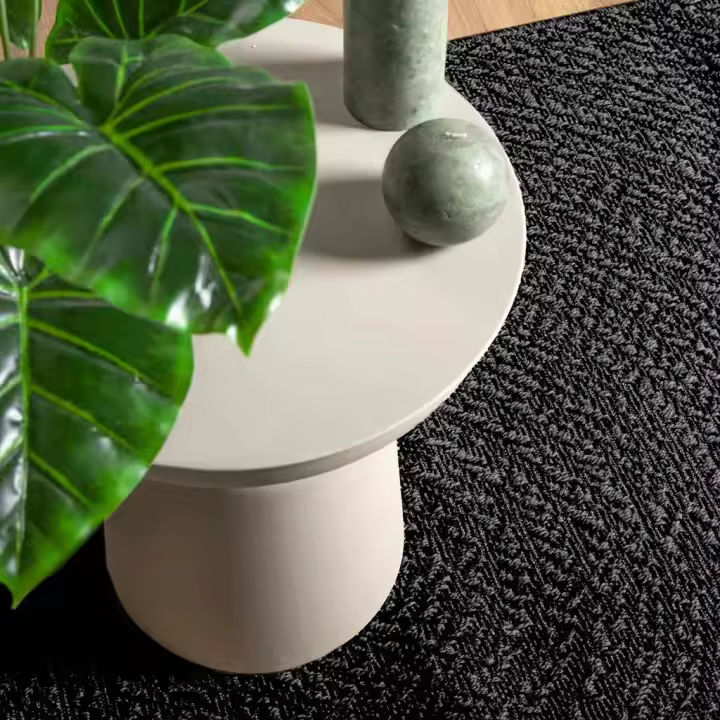 vidaXL Alfombra ZIZUR apariencia yute interior exterior 80x150cm en color Beige/Crema/Antracita - 1