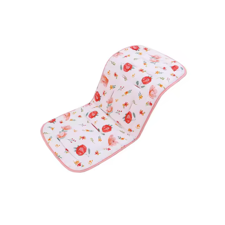 Colchoneta Silla Paseo Universal, Algodón Funda Carrto Bebe Universal, Funda Carro Bebe Universal de Doble Cara, Colchoneta Carro Bebe Universal, Colchoneta Silla Bebe para Bebés 77x34cm - 1