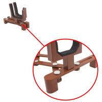 Soporte Ajustable Para Violín Portátil Retráctil Plegable Con Almohadilla De Espuma Y Pilares Antideslizantes Para Instrumentos De Cuerda - details 8