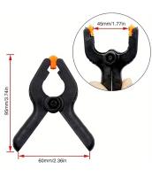 6PCS Soporte Para Fondo De Fotografía Stand Clips Para Telas Grandes Equipamiento Fotográfico De Alta Calidad Plástico - details 2