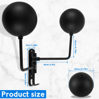 Soporte De Pared Para Casco De Motocicleta En Acero Con Gancho Estante De Almacenamiento Para Cascos De Bicicleta Chaquetas Y Gorras Unisex - details 5