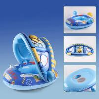 Anillo de natación con sombrilla para bebé, flotador de piscina, Círculo de natación inflable de unicornio, asiento de bebé, juguetes de piscina, fiesta de verano - details 1