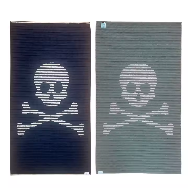 Juego de 2 toallas 90x180cm 100% Algodón 500GSM Beige Scalpers Home - 1